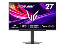 LG UltraGear 27G810A-B | 27" 4K UHD IPS Gaming Monitor | 3840x2160 | 180Hz | 1ms | DisplayHDR 400