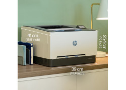 HP Color LaserJet Pro 3202dw / WLAN / Wit-Zwart