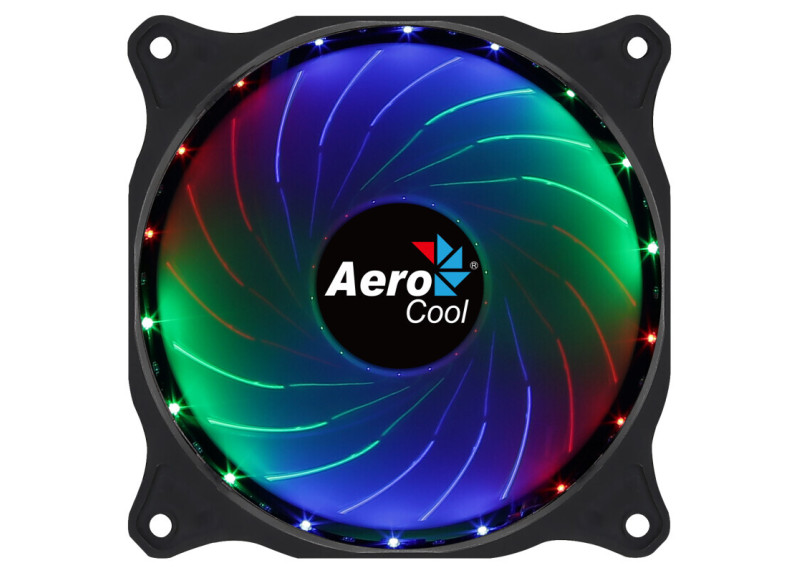 Aerocool Cosmo 12 | 120mm Case Fan | RGB | 23.9 dB | Zwart