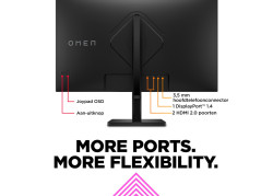 HP Omen 32q 31,5'' | 2560x1440 QHD IPS | 165Hz | 1ms | FreeSync Premium | Gaming Monitor