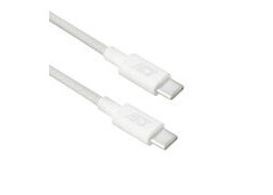 ACT USB 2.0 240W laad- en datakabel USB-C naar USB-C, wit, 2 meter