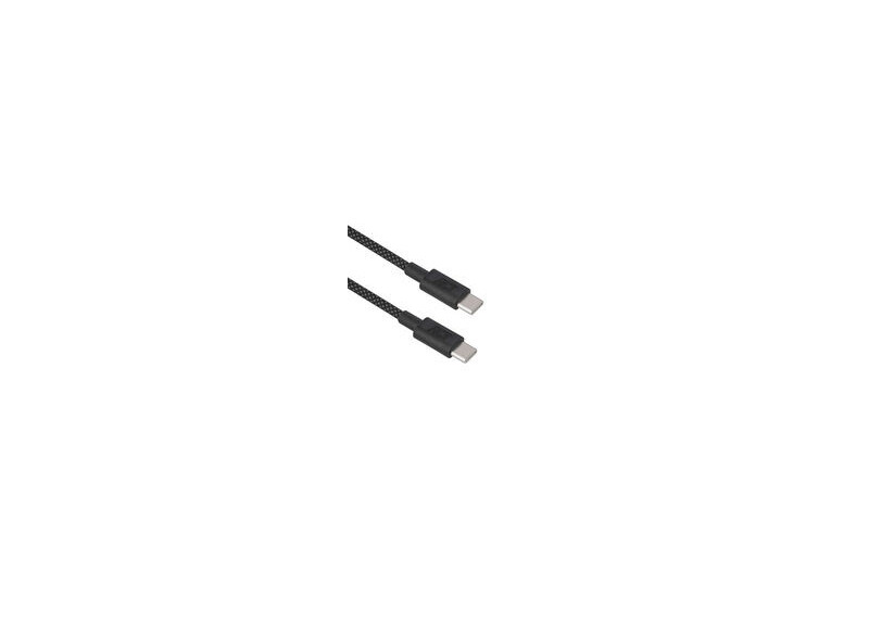 ACT USB 2.0 240W laad- en datakabel USB-C naar USB-C, zwart, 2 meter