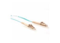 ACT 35 meter LSZH Multimode 50/125 OM3 glasvezel patchkabel duplex met LC connectoren