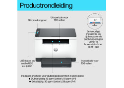 HP LaserJet MFP M234d MONO / AIO / Wit-Zwart