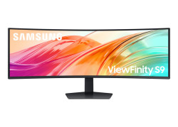 Samsung ViewFinity S9 S95UF | 49" Dual QHD Curved Monitor | 120Hz | USB-C Dock | 90W Power Delivery | Ethernet | KVM Switch