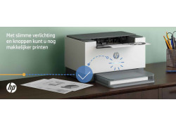 HP LaserJet M209dw MONO / WLAN / LAN / Wit-Zwart
