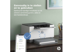 HP LaserJet M209dw MONO / WLAN / LAN / Wit-Zwart
