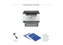 HP LaserJet M209dw MONO / WLAN / LAN / Wit-Zwart