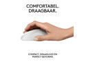 Logitech M240 | Draadloze Bluetooth Muis | Ambidextrous | Compact Reisformaat | Wit