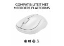 Logitech M240 | Draadloze Bluetooth Muis | Ambidextrous | Compact Reisformaat | Wit