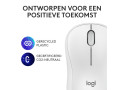 Logitech M240 | Draadloze Bluetooth Muis | Ambidextrous | Compact Reisformaat | Wit