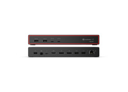 Lenovo ThinkPad Thunderbolt 4 Smart Dock Gen 2 7500 | 40 Gbit/s | Dual 4K / 8K | 100W PD | 2.5GbE | HDMI 2.1