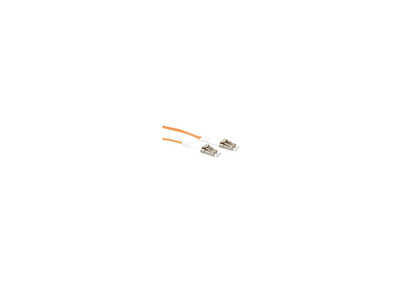 ACT 20 meter LSZH Multimode 50/125 OM2 glasvezel patchkabel duplex met LC connectoren
