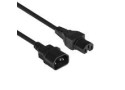 ACT Netsnoer C14 - C15 zwart 1,5 m