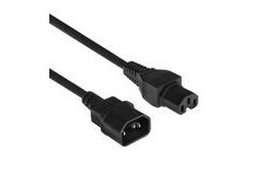 ACT Netsnoer C14 - C15 zwart 1,5 m