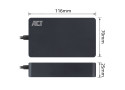 ACT AC2060 | Universele Compacte Notebook Lader | 90 Watt | 2,85 Meter