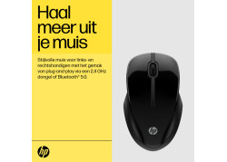 HP 250 Dual Mouse | Draadloze Muis | Bluetooth 5.0 & 2.4 GHz USB Ontvanger | 1600 DPI | Ambidextrous | Zwart