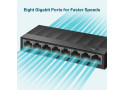 TP-Link LS1008G | Unmanaged | Gigabit Ethernet (10/100/1000 Mbps) | OPEN BOX