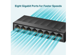 TP-Link LS1008G | Unmanaged | Gigabit Ethernet (10/100/1000 Mbps) | OPEN BOX