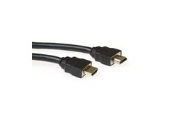 ACT 0,5 meter HDMI High Speed kabel v2.0 met RF block HDMI-A male - HDMI-A male