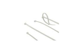 ACT Tie wraps | kabelbinders transparant, lengte: 380 mm, breedte 7,6 mm