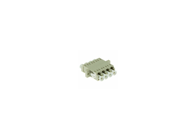 ACT Fiber optic LC quad adapter OM1/OM2