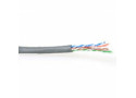 ACT CAT6 U/UTP PVC soepel patch grijs 100 m