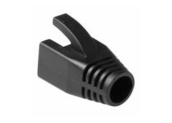 ACT RJ45 zwarte tule voor 8,0 mm kabel