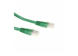 ACT Groene 2 meter U/UTP CAT6A patchkabels met RJ45 connectoren