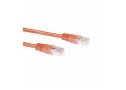 ACT Oranje 1,5 meter U/UTP CAT6A patchkabels met RJ45 connectoren