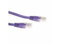 ACT Paarse 0,5 meter U/UTP CAT6A patchkabels met RJ45 connectoren