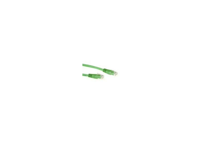 ACT Groene 1 meter LSZH U/UTP CAT6 patchkabel met RJ45 connectoren