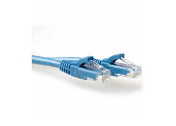 ACT Blauwe 5 meter U/UTP CAT6 patchkabel snagless met RJ45 connectoren