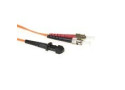 ACT 2 meter LSZH Multimode 62.5/125 OM1 glasvezel patchkabel duplex met MTRJ en ST connectoren