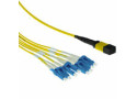ACT 5 meter Singlemode 9/125 OS2 fanout patchkabel 1 X MTP female - 6 X LC duplex 12 vezels