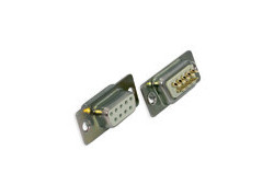 9 polige D-sub female connector
