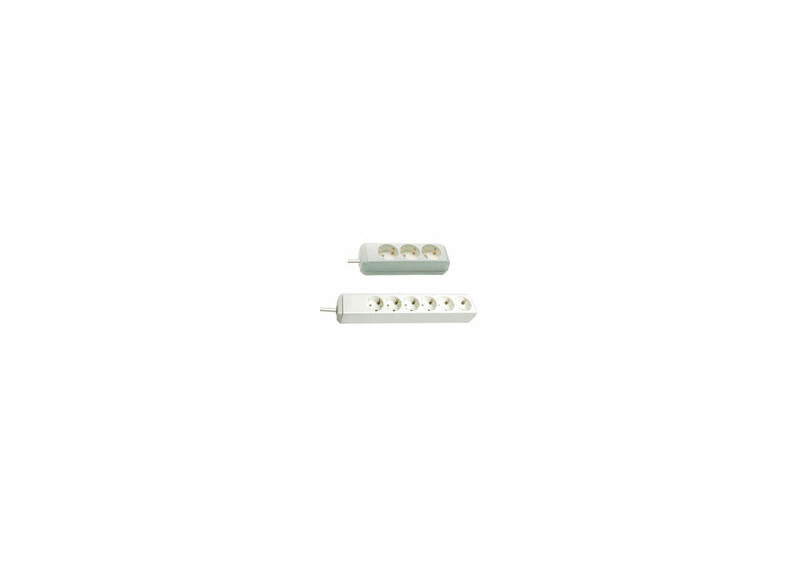 Brennenstuhl Eco-Line, stekkerdoos, 6 sockets, 1.5m, wit