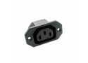 MPE-Garry C13 Net Entree female met 6,3 mm faston tabs voor 65 ºC