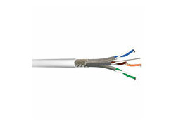 Multimedia Connect CAT6A S/FTP Massief LSZH 500m