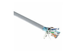 ACT CAT6A F/UTP massief twisted pair kabel, LSZH, AWG 23, CPR: B2ca, 305 m