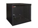 WP Rack Wandbehuizing , 6 HE, 54 cm breed, 31 cm hoog, 60 cm diep, zwart