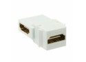 ACT Keystone koppelstuk HDMI female-female haaks