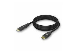 ACT 25 meter HDMI High Speed 4K Active Optical Cable met afneembare connector v2.0 HDMI-A male - HDMI-A male