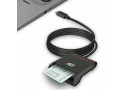 ACT Externe USB-C Smartcard eID Kaartlezer, geschikt voor Belgische ID-kaarten
