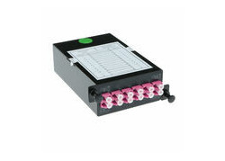 ACT Fanout cassette 12 fibers MTP®-MPO Low Loss OM4