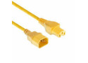 ACT Netsnoer C14 - C15 geel 2 m