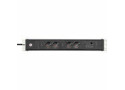 Brennenstuhl Premium Web-Line Internet 19" PDU 16A met 4x Type F stopcontacten, Main-Follow functie, LAN stopcontact