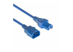 ACT Netsnoer C14 - C15 blauw 5 m