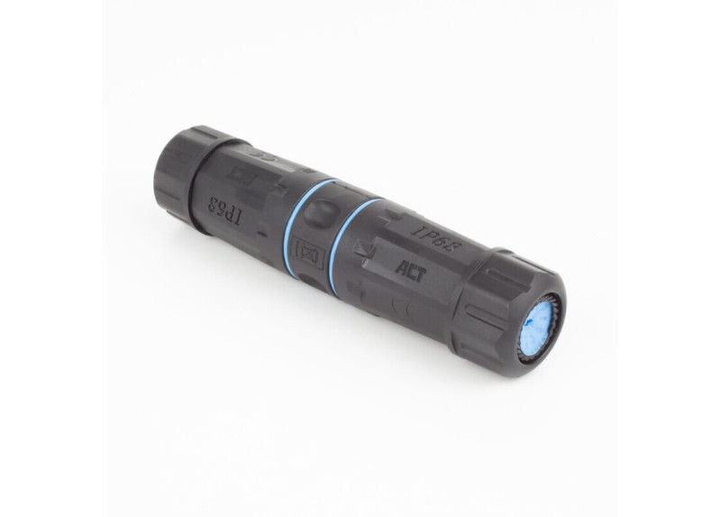 ACT Outdoor CAT6A koppelstuk voor netwerkkabels, IP68