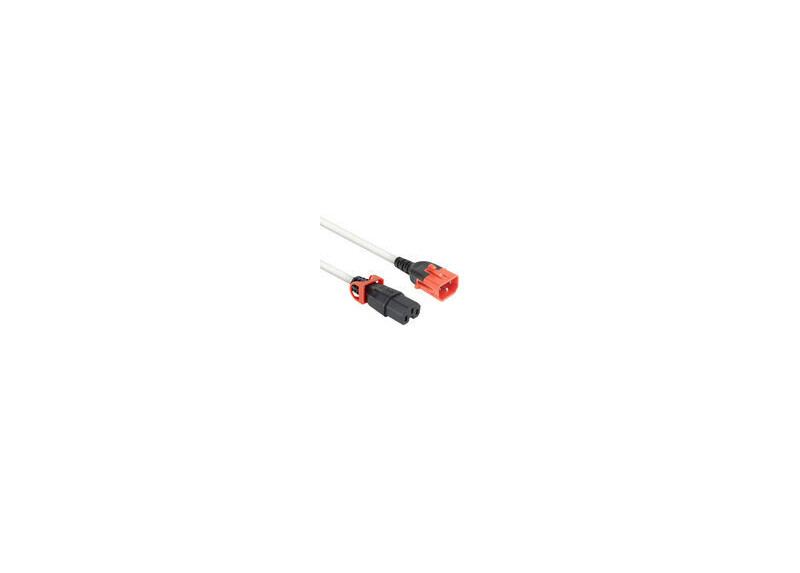 ACT Netsnoer C14 IEC Lock+ Dual Locking - C15 IEC Lock+ wit 3 m, PC3879